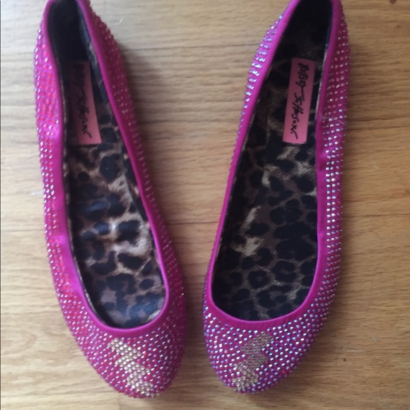 Betsey Johnson Shoes - 💜😍💓🎀Betsy’s Johnson sequined flats 💜🎀🍭💓